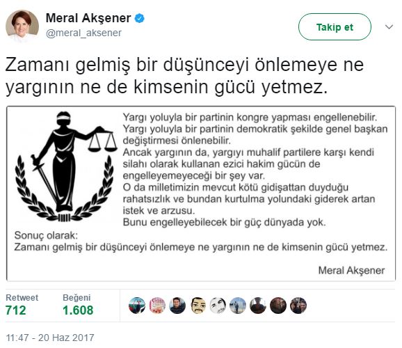 meral akşener mhp mahkeme açıklaması