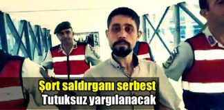 Şort saldırganı Ercan Kızılateş tutuksuz yargılanacak