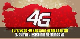 Türkiye'de 4G kapsama oranı şaşırttı!