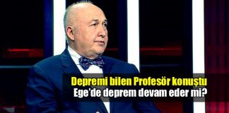 Ege deprem devam eder mi? Profesör Ahmet Ercan konuştu