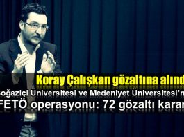 Koray Çalışkan gözaltına alındı