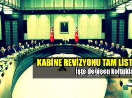 Yeni kabine belli oldu: İşte tam liste