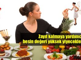 Zayıf kalmanıza yardımcı besin değeri yüksek yiyecekler hangileri?