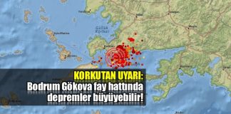 Bodrum Gökova fay hattında depremler büyüyebilir!