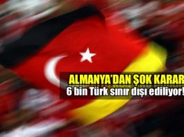 Almanya 6 bin Türk vatandaşını sınır dışı ediliyor