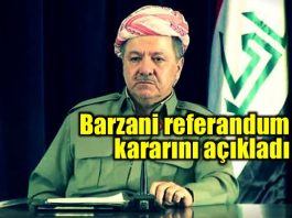 Barzani bağımsızlık referandumu için kararını açıkladı