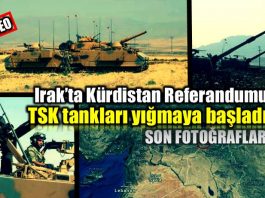 Irak bağımsız Kürdistan referandumu: TSK tankları yığmaya başladı tatbikat
