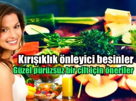 Kırışıklık giderici besinler: Cilt güzelliği için öneriler