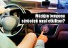 Müzik ile araba kullanmak: Tempo sürücüyü nasıl etkiliyor? hızlı müzik ile araba kullanmak sürücü tempo ritim