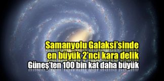 Samanyolu Galaksisi en büyük ikinci kara delik keşfi