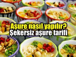 Aşure nasıl yapılır? Şekersiz aşure tarifi hazırlanışı