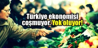 Türkiye ekonomisi coşmuyor, yok oluyor!