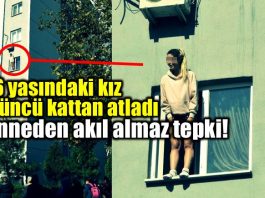 16 yaşındaki kız 4'üncü kattan atladı: Anneden şok tepki