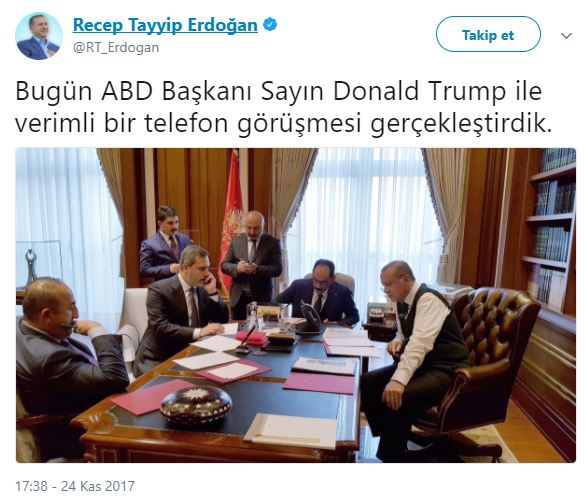 Erdoğan ile Trump telefon görüşmesinde 3 detay!