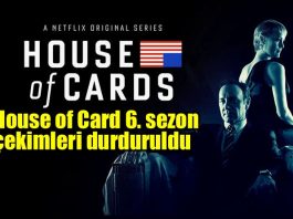 House of Cards 6. sezon çekimleri durduruldu kevin spacey