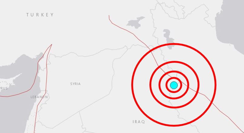 iraq iran earthquake