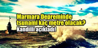 marmara istanbul depremi tsunami kaç metre kandilli rasathanesi haluk özener