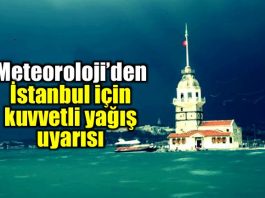 Meteoroloji istanbul kuvvetli yağış ve soğuk uyarısı