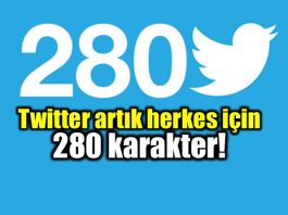 Twitter artık herkes için 280 karakter!