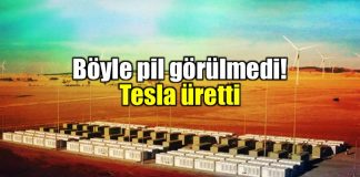 Tesla Avustralya mega pili dünyanın en büyük lithium pil