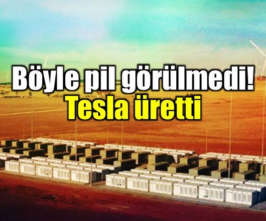 Tesla Avustralya mega pili dünyanın en büyük lithium pil