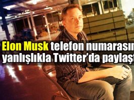 Elon Musk telefon numarasını yanlışlıkla Twitter paylaştı