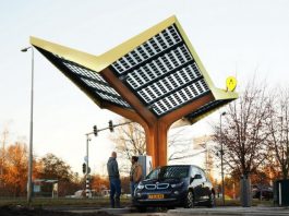 Sokak lambaları otomobiller için şarj istasyonu oluyor