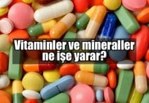 Vitamin ve mineraller ne işe yarar? Faydaları neler? Vitamin ve mineraller ne işe yarar? faydaları neler