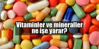 Vitamin ve mineraller ne işe yarar? faydaları neler