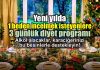 Yeni yıl için 3 günlük diyet programı ile 1 beden küçülün
