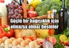 Bağışıklık sistemi için gerekli yiyecekler listesi Bağışıklık sistemi nasıl güçlendirilir? Hangi besinleri yemeliyiz?