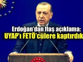 recep tayyip Erdoğan: UYAP FETÖ