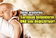 Sarılmak bebeklerin DNA’sını değiştiriyor! Sarılmak bebeklerin bebek DNA sını değiştiriyor!