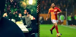 Galatasaraylı Selçuk İnan rakı içerken görüntülenmiş ne büyük facia! Galatasaraylı Selçuk İnan rakı içerken görüntülenmiş ne büyük facia!