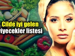 Cilde iyi gelen cilt sorunlarına karşı koruyan yiyecekler