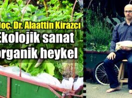 Ekolojik sanat ve organik heykel: Doç. Dr. Alaattin Kirazcı