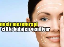 İğnesiz mezoterapi ile ciltte kolajen yenileme