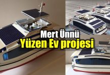 Mert Ünnü’den güneş enerjisi ile çalışan Yüzen Ev Yüzün Ev projesi: Mert Ünnü