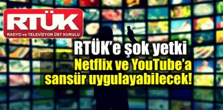 RTÜK Netflix ve YouTube sansür spotify blutv puhutv
