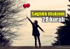 Sağlıklı ilişki için dikkat edilmesi gereken 28 kural hande akın aşk ol kitabı