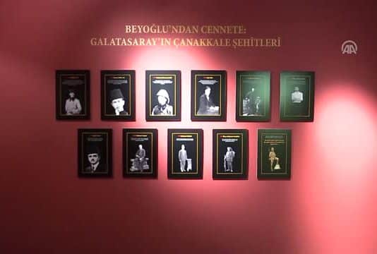 Çanakkale Savaşlarında Galatasaraylılar sergisi