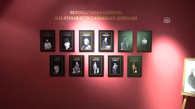 Çanakkale Savaşlarında Galatasaraylılar sergisi