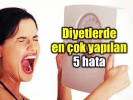 Diyet yaparak kilo vermek isteyenler bu hatalara dikkat!