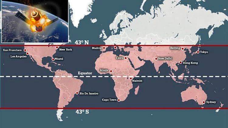 Tiangong-1 nereye düşecek?