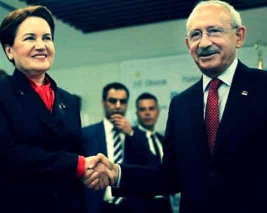 Kemal Kılıçdaroğlu Meral Akşener chp iyi parti ittifakı
