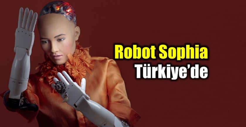insansı robot sophia türkiye yapı kredi reklam