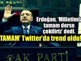 Erdoğan: Milletimiz 'tamam' derse, kenara çekiliriz