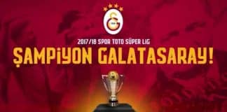 Galatasaray Süper Lig şampiyonu oldu!