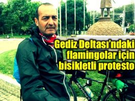 Gediz Deltası izmir körfez otoban projesi flamingo ali fuat gülşen bisiklet