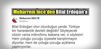 Muharrem ince Bilal Erdoğan